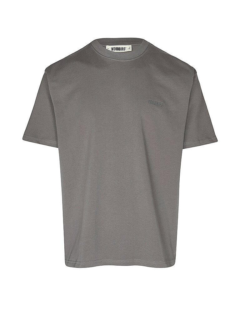 WOODBIRD T-Shirt WBBAINE BASE grau | S