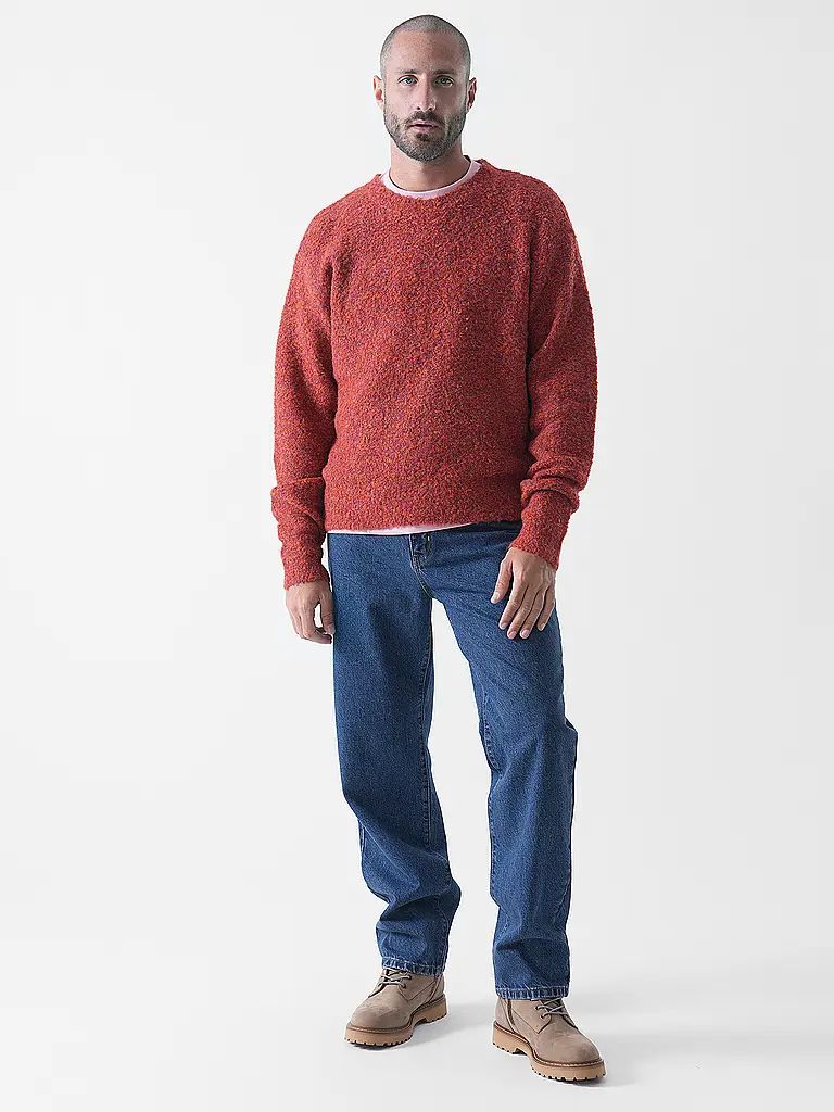 WOODBIRD | Pullover WBKURT LOOP  | Dunkelrot
