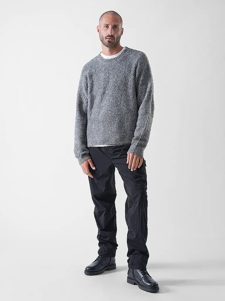 WOODBIRD | Pullover WBKURT LOOP  | Grau