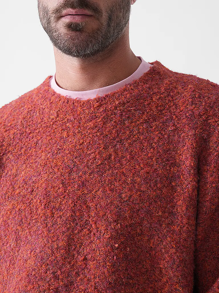 WOODBIRD | Pullover WBKURT LOOP  | Dunkelrot