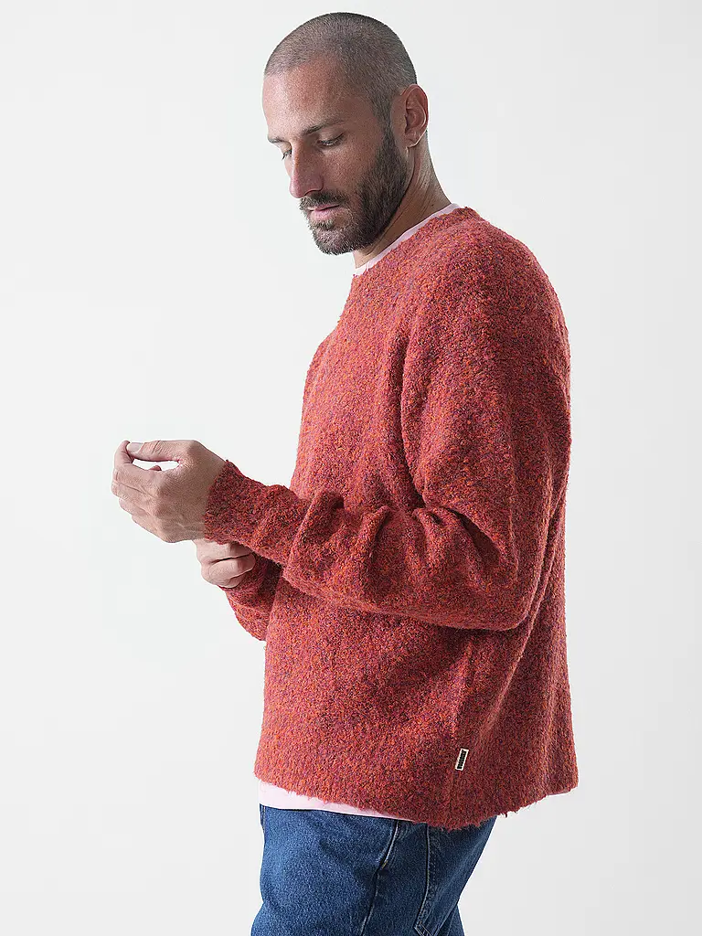 WOODBIRD | Pullover WBKURT LOOP  | Dunkelrot