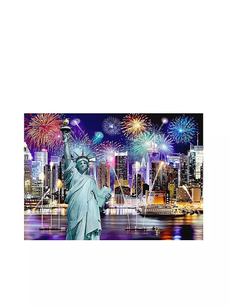 WOODEN CITY | Puzzle - New York by Night 400 Teile | keine Farbe