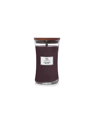 WOODWICK | Sanduhrkerze Knisterdocht 610g Large Spided Blackberry