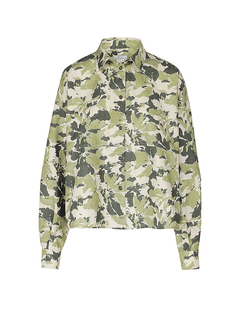 WOOLRICH Overshirt grün | L