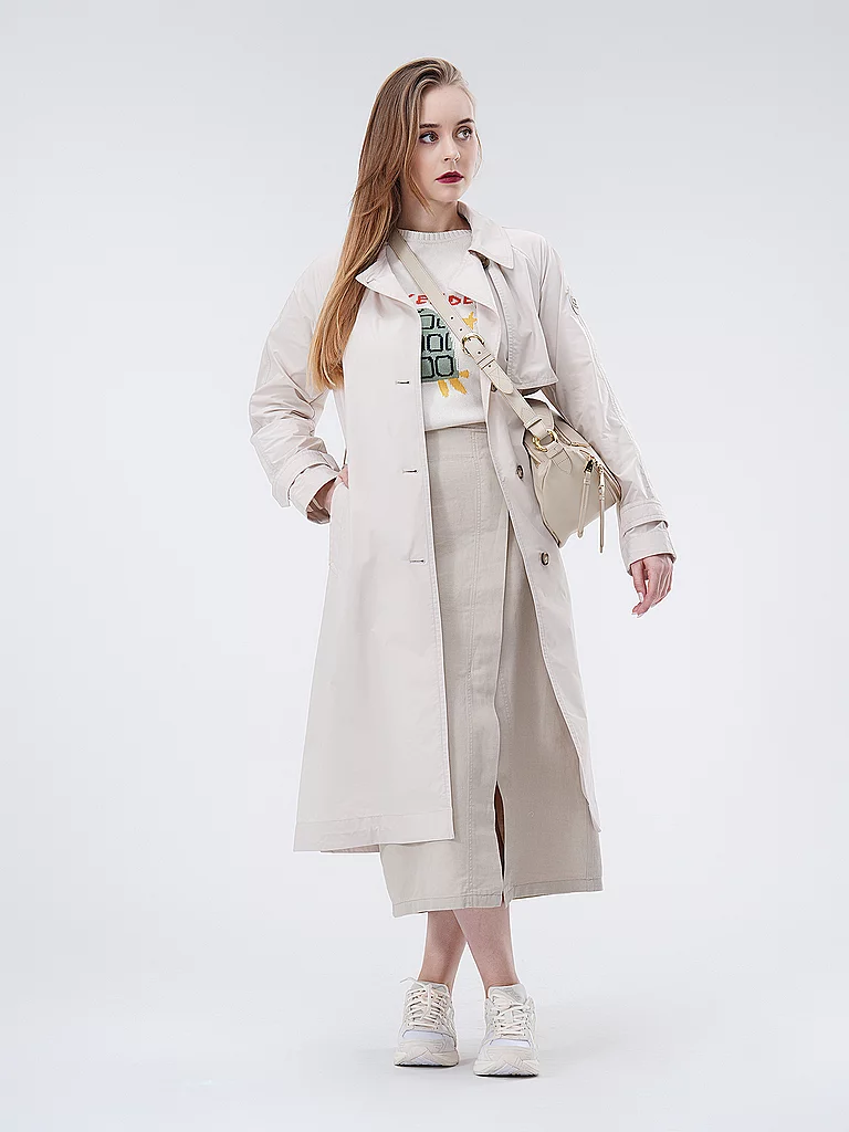 Woolrich Trenchcoat Creme XL 2
