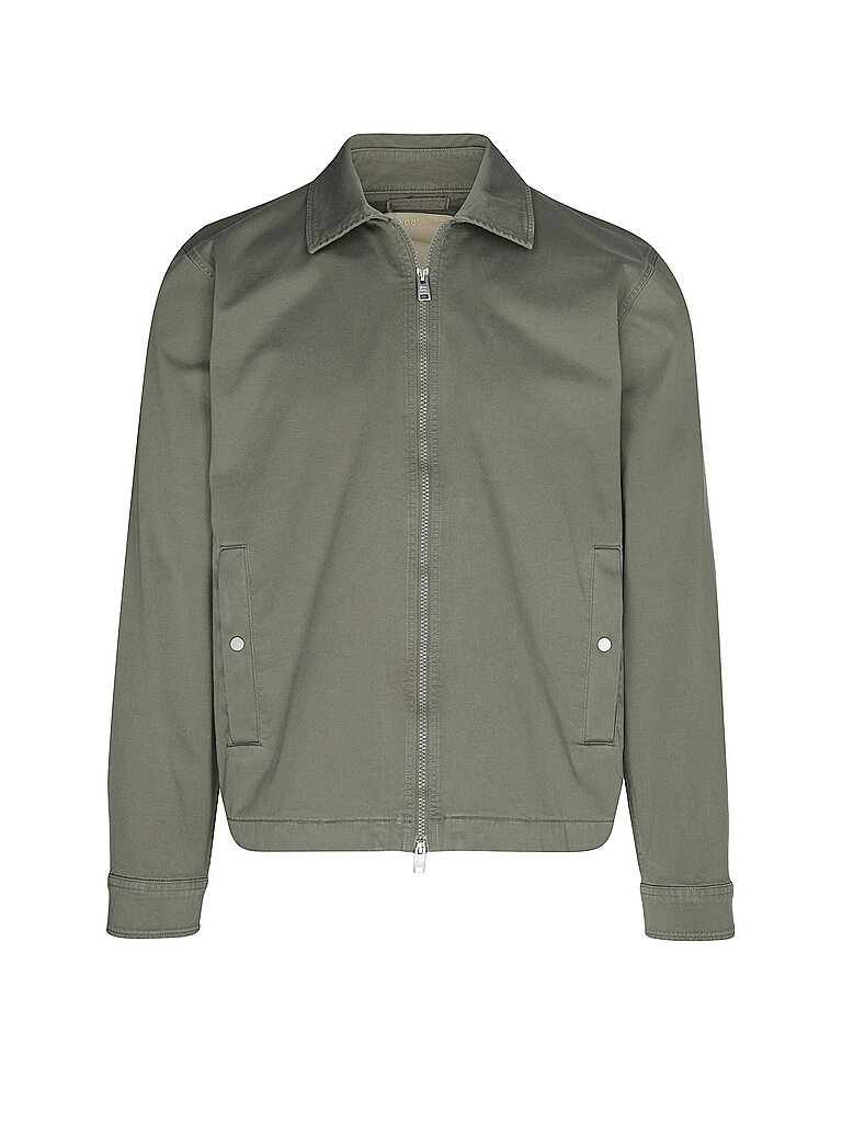 Overshirt olive L herren