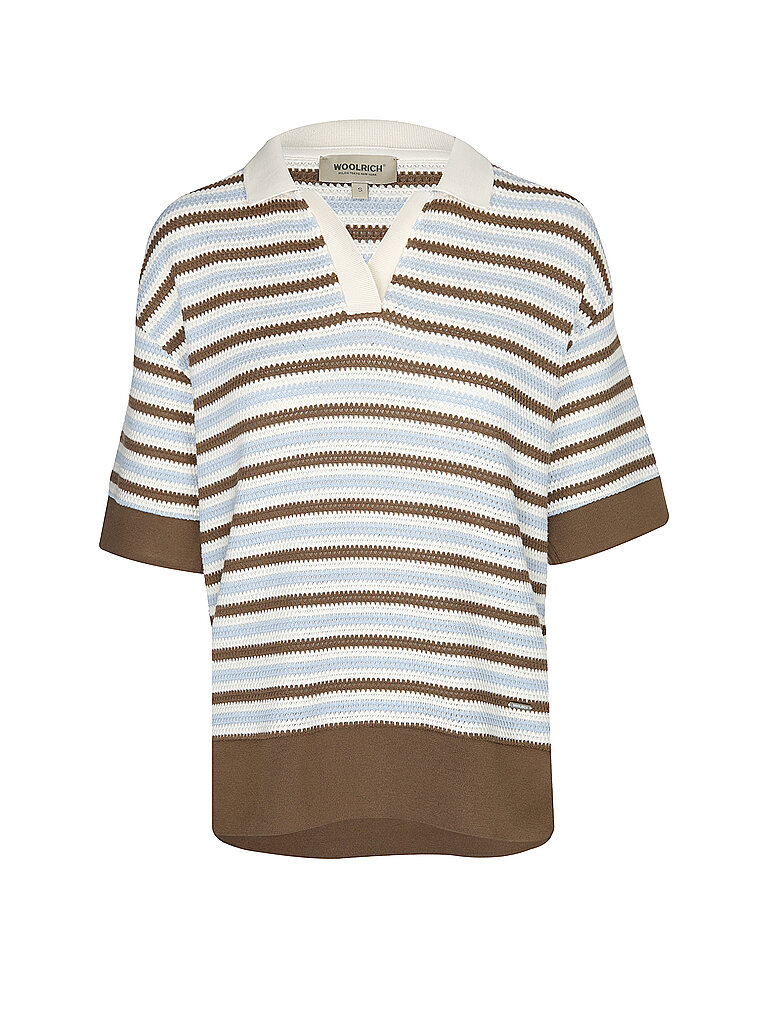 Poloshirt hellbraun M damen