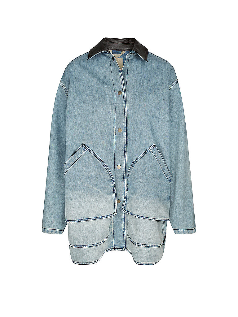 WOOLRICH Jeansjacke  blau | S