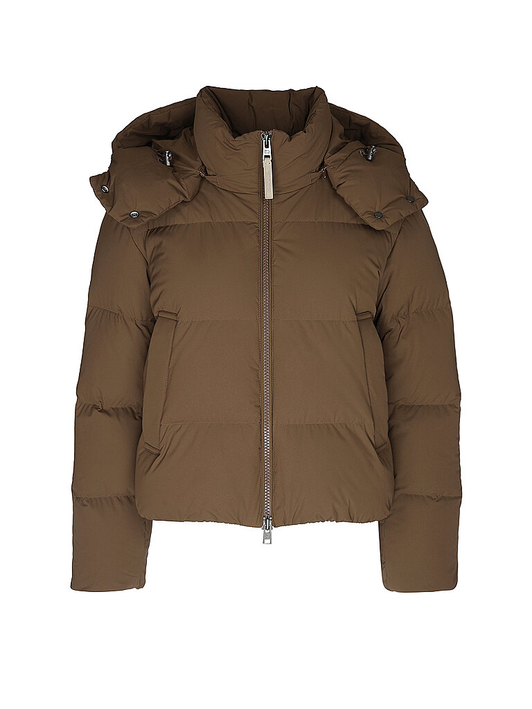 WOOLRICH Daunenjacke CLOUD MADISON braun | XS
