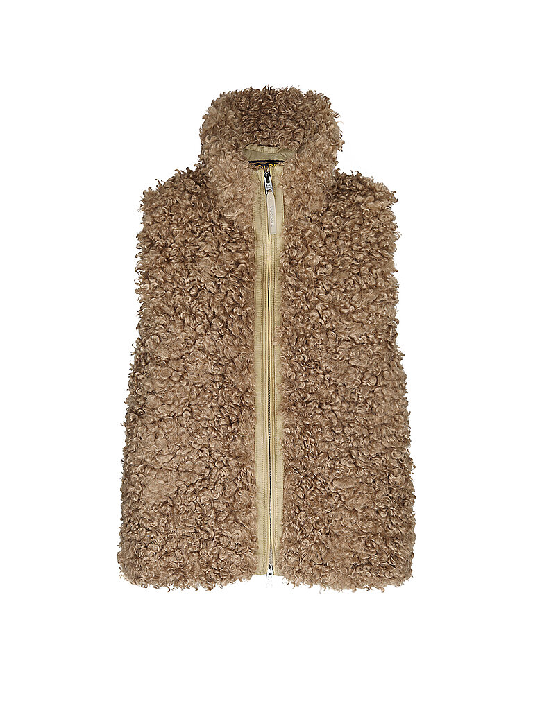 WOOLRICH Steppjacke in Felloptik camel | XXS/XS