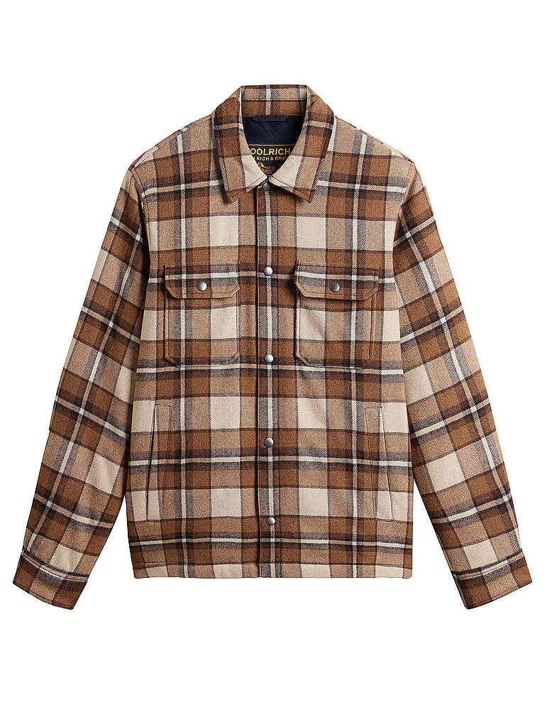 WOOLRICH Blouson ALASKAN hellbraun | S