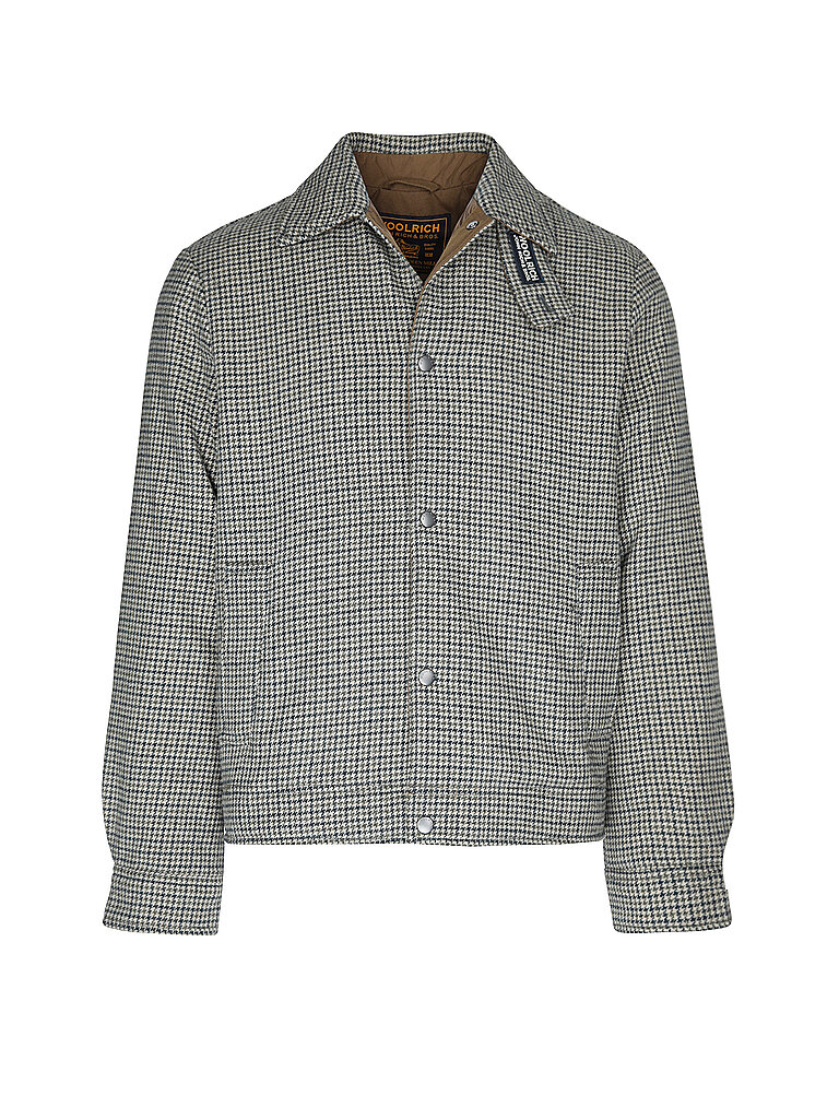 WOOLRICH Overshirt KEATING hellbraun | S