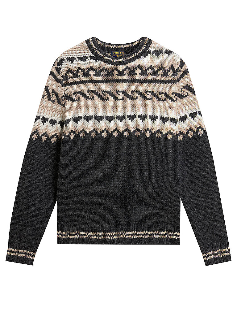 WOOLRICH Pullover  grau | S