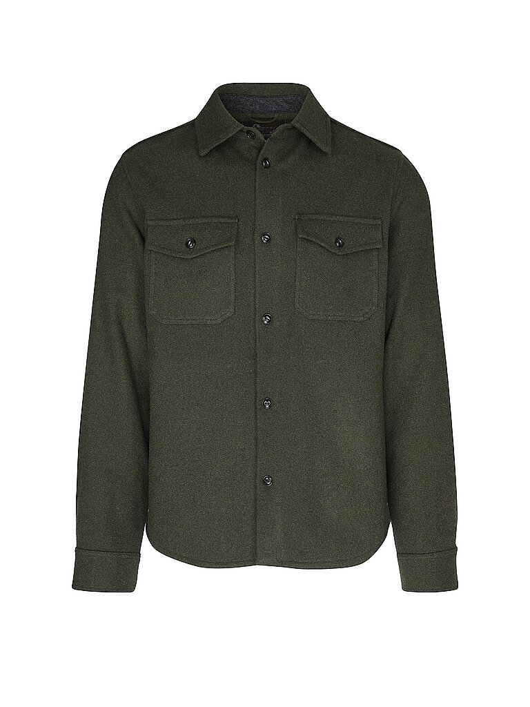 WOOLRICH Overshirt WM RANGER olive | S