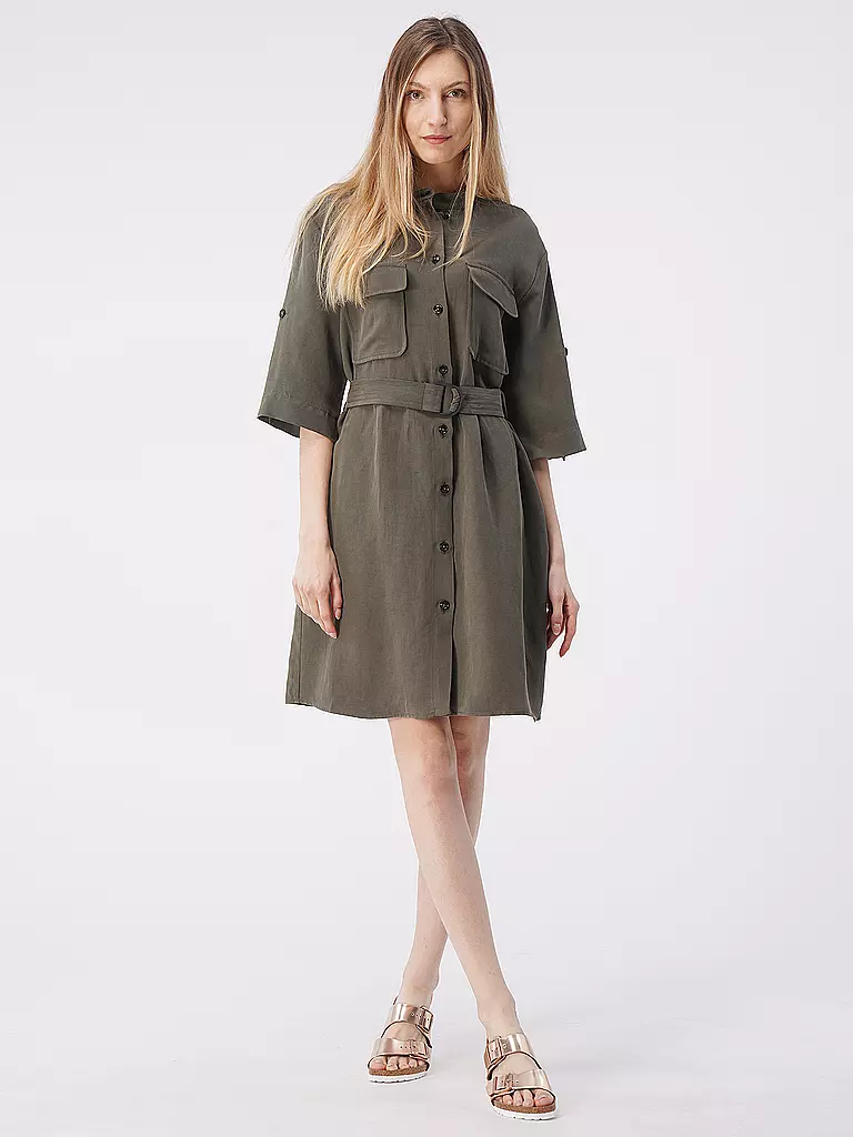 WOOLRICH | Blusenkleid | olive