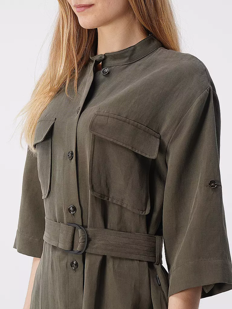 WOOLRICH | Blusenkleid | olive
