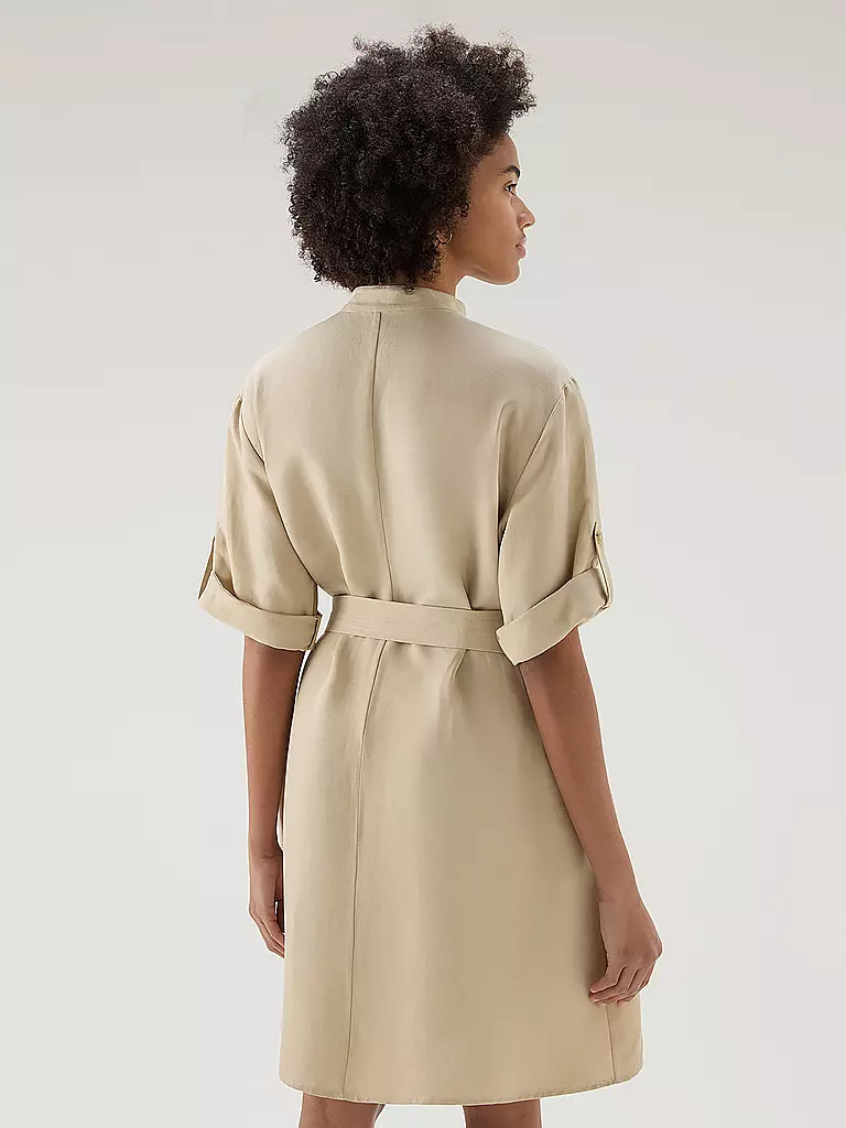 WOOLRICH | Blusenkleid | beige