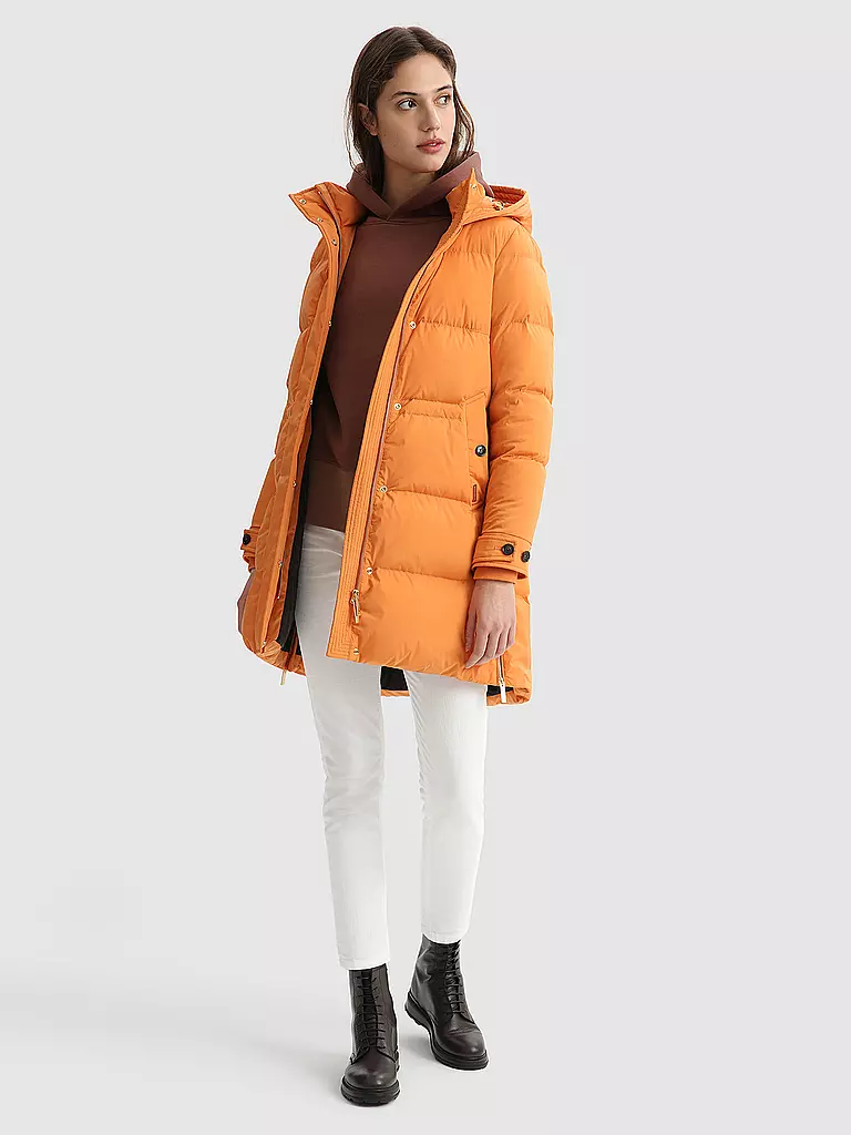 WOOLRICH | Daunenmantel Alsea Puffy | orange