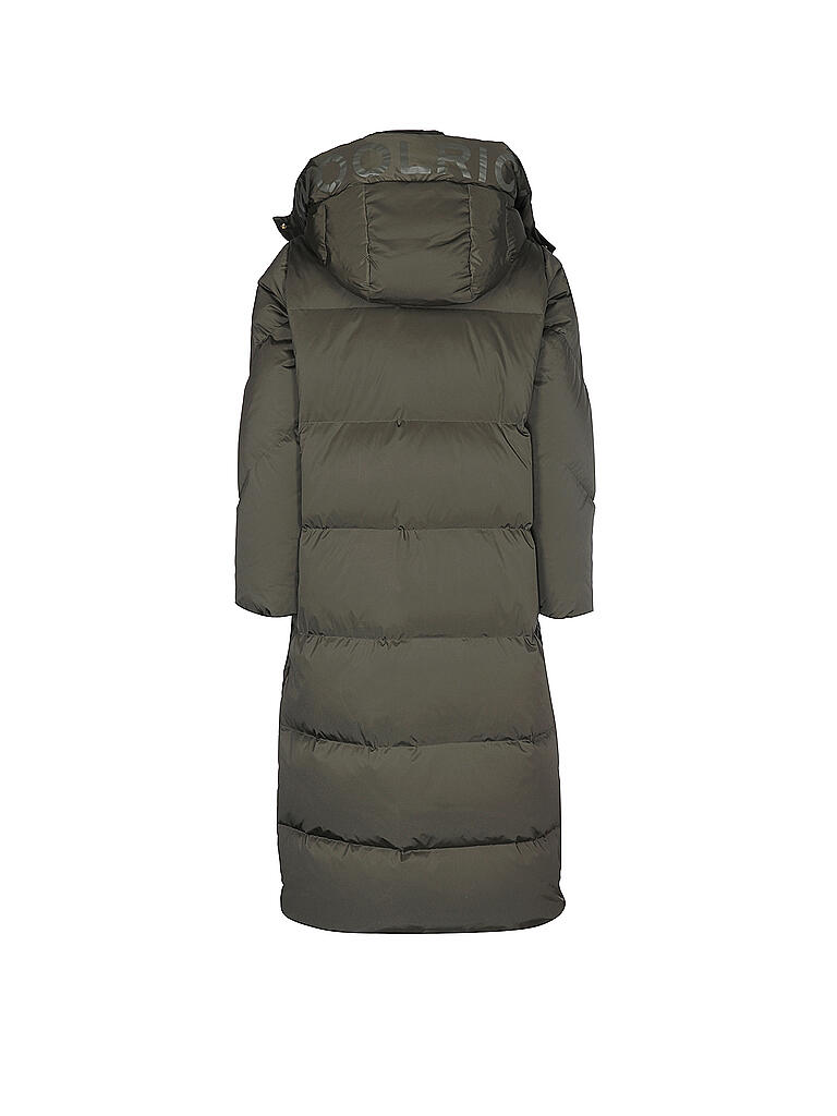 WOOLRICH | Daunenmantel Aurora Long | olive