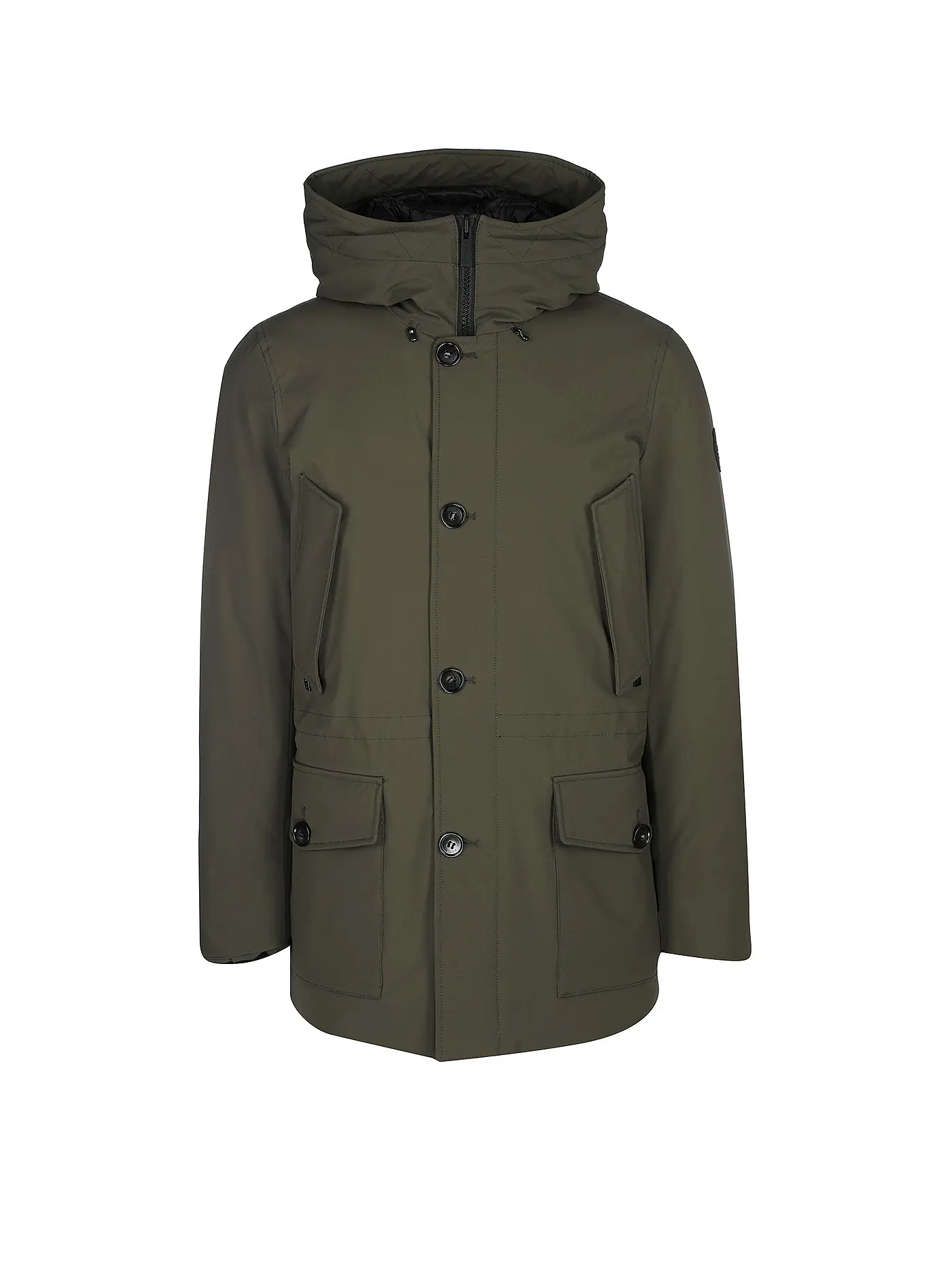 WOOLRICH | Daunenparka Regular Fit Arctic Stretch | olive
