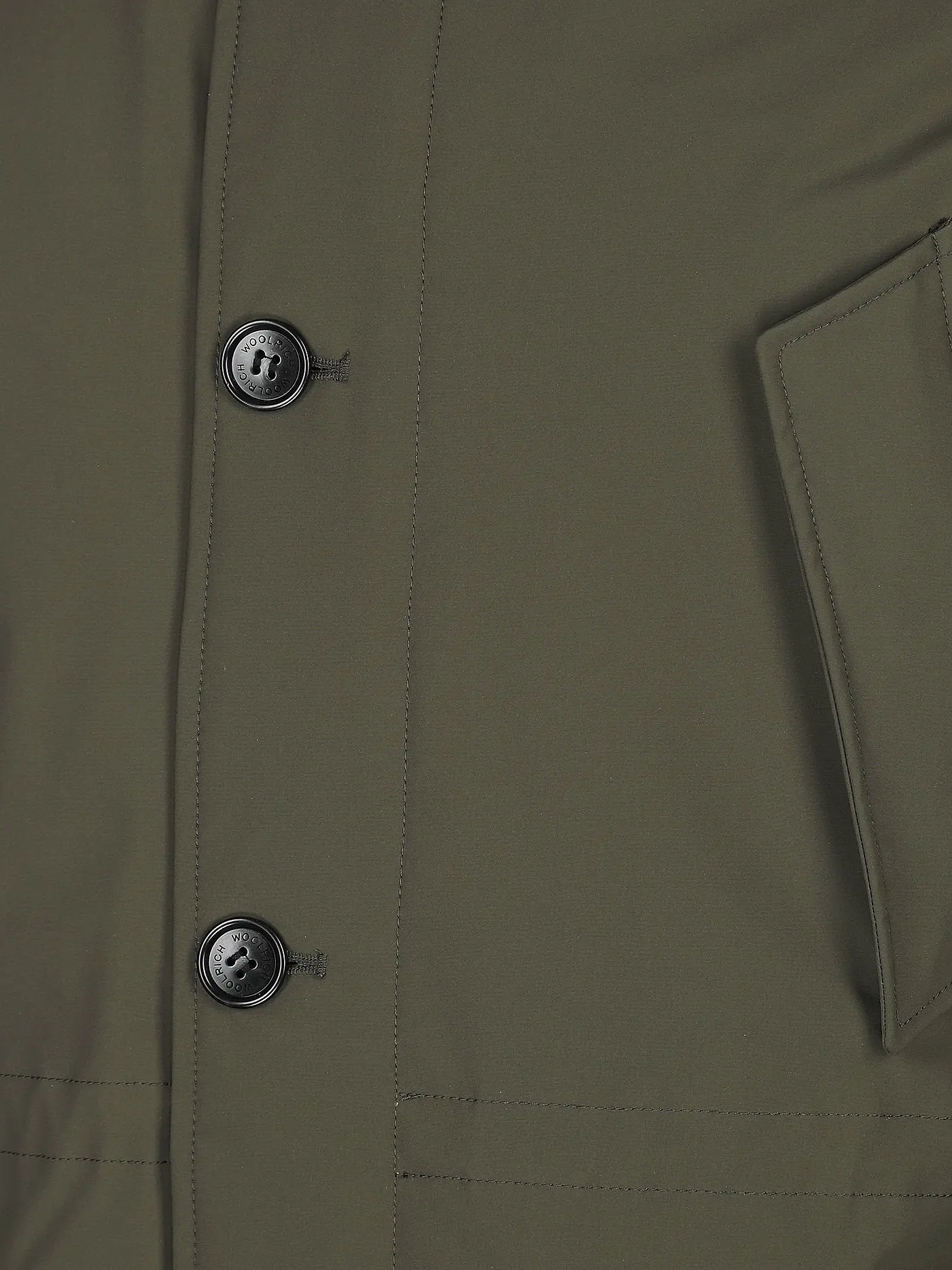 WOOLRICH | Daunenparka Regular Fit Arctic Stretch | olive