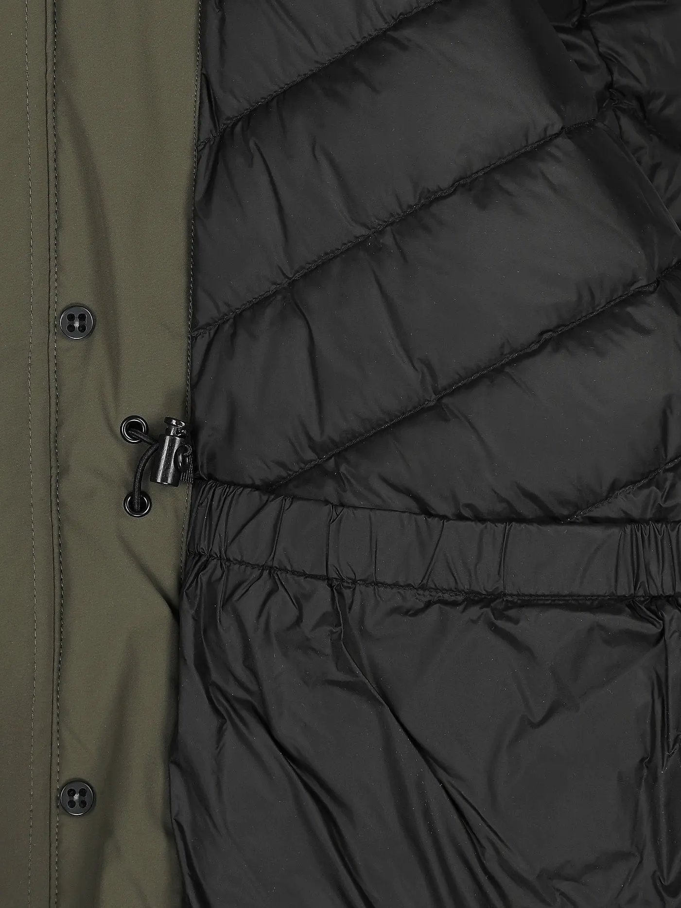 WOOLRICH | Daunenparka Regular Fit Arctic Stretch | olive