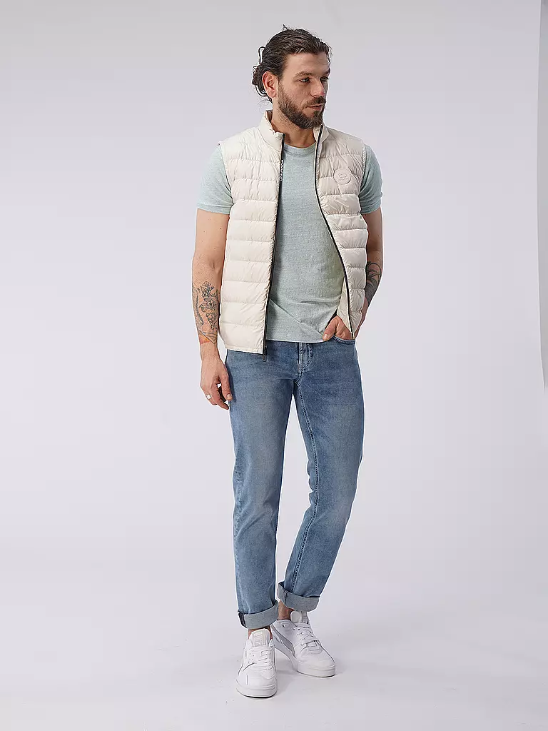 WOOLRICH | Daunensteppgilet | creme