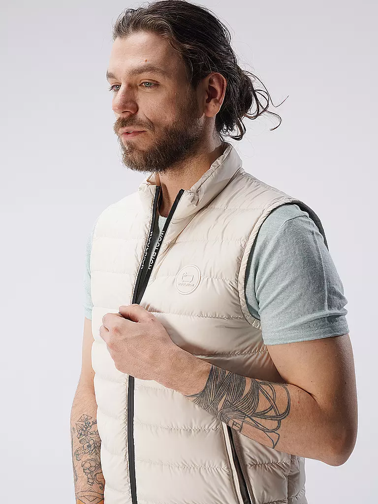 WOOLRICH | Daunensteppgilet | creme