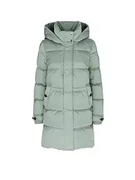 WOOLRICH | Daunensteppjacke ALSEA | hellgrün