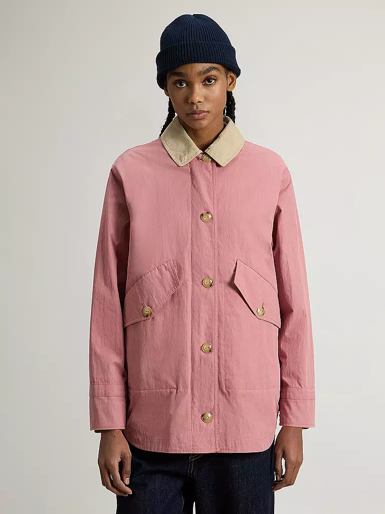 WOOLRICH | Fieldjacket | rosa