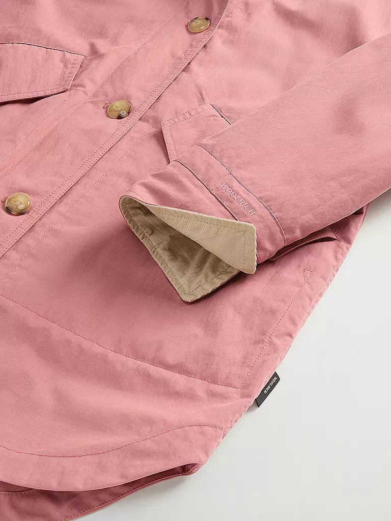 WOOLRICH | Fieldjacket | rosa