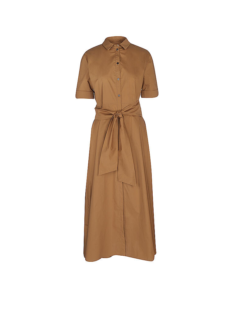 WOOLRICH | Hemdblusenkleid | braun