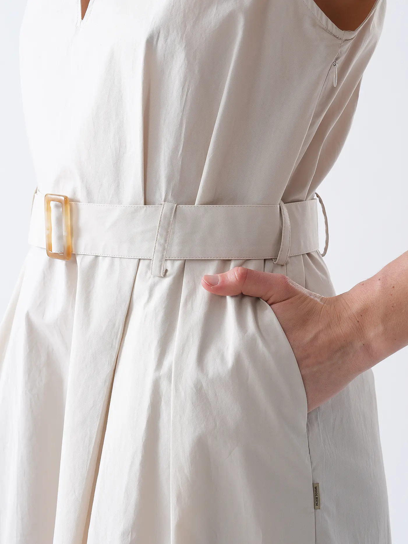 WOOLRICH | Maxikleid  | creme