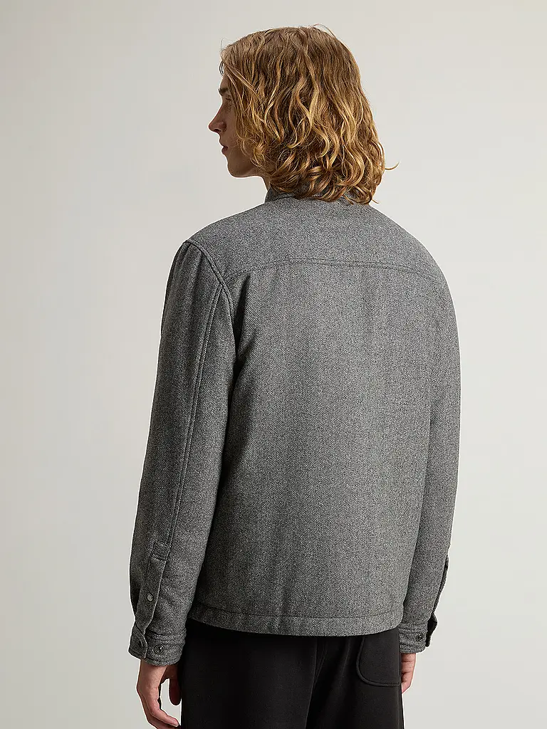 WOOLRICH | Overshirt ALASKA | grau