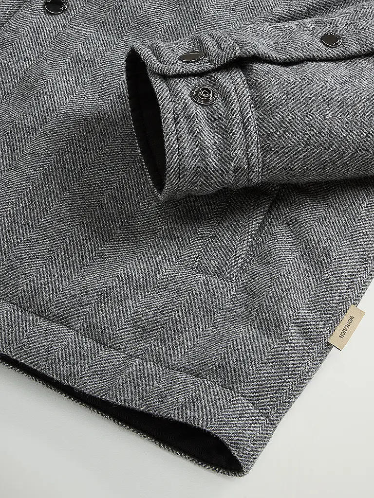 WOOLRICH | Overshirt ALASKA | grau