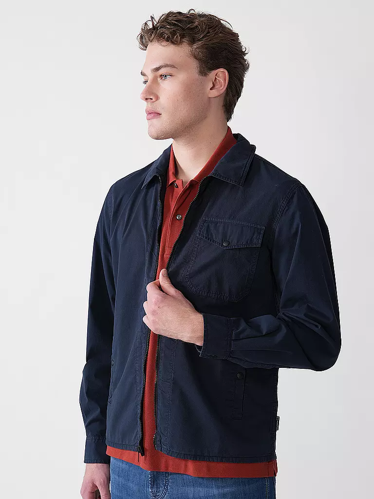 WOOLRICH | Overshirt GABARDINE | olive