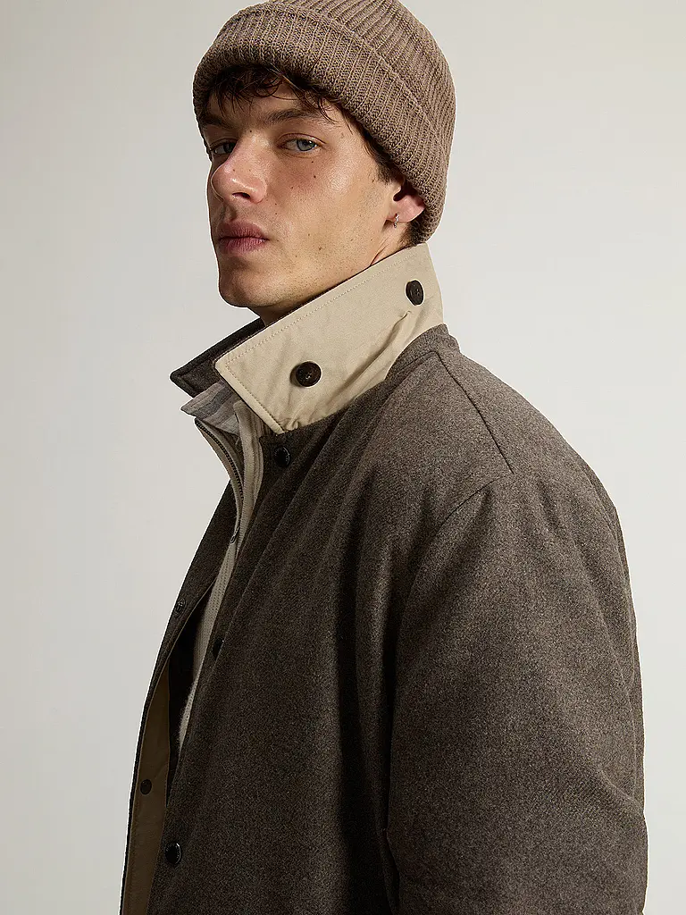 WOOLRICH | Overshirt KEATING | Camel