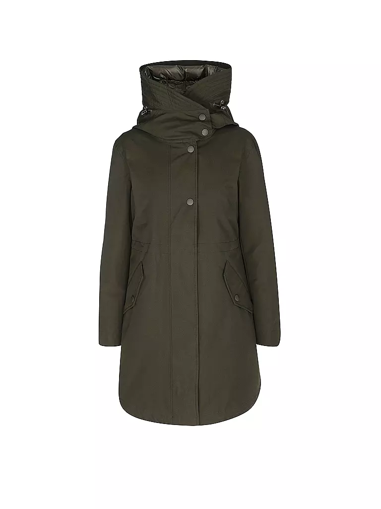 WOOLRICH | Parka 2in1 | dunkelgrün