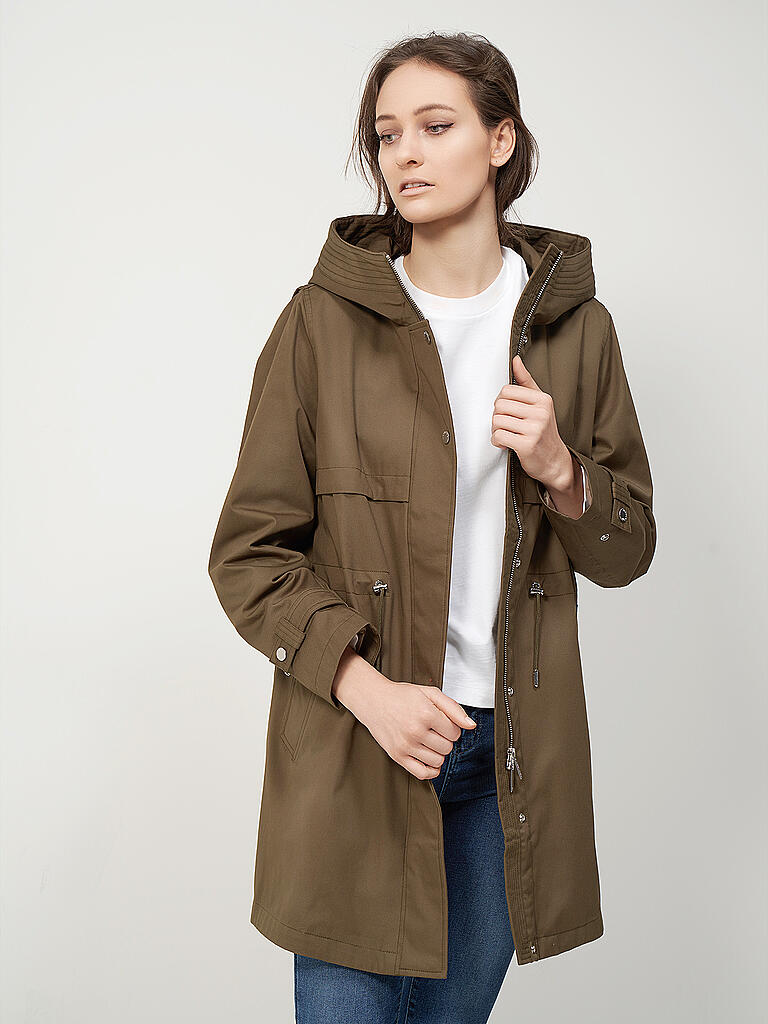 WOOLRICH Parka Havice olive