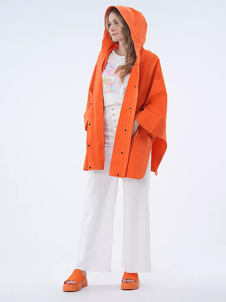 WOOLRICH | Poncho - Cape  | orange