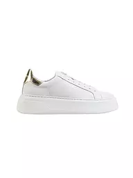 WOOLRICH | Sneaker CALF LAMINATO | weiss