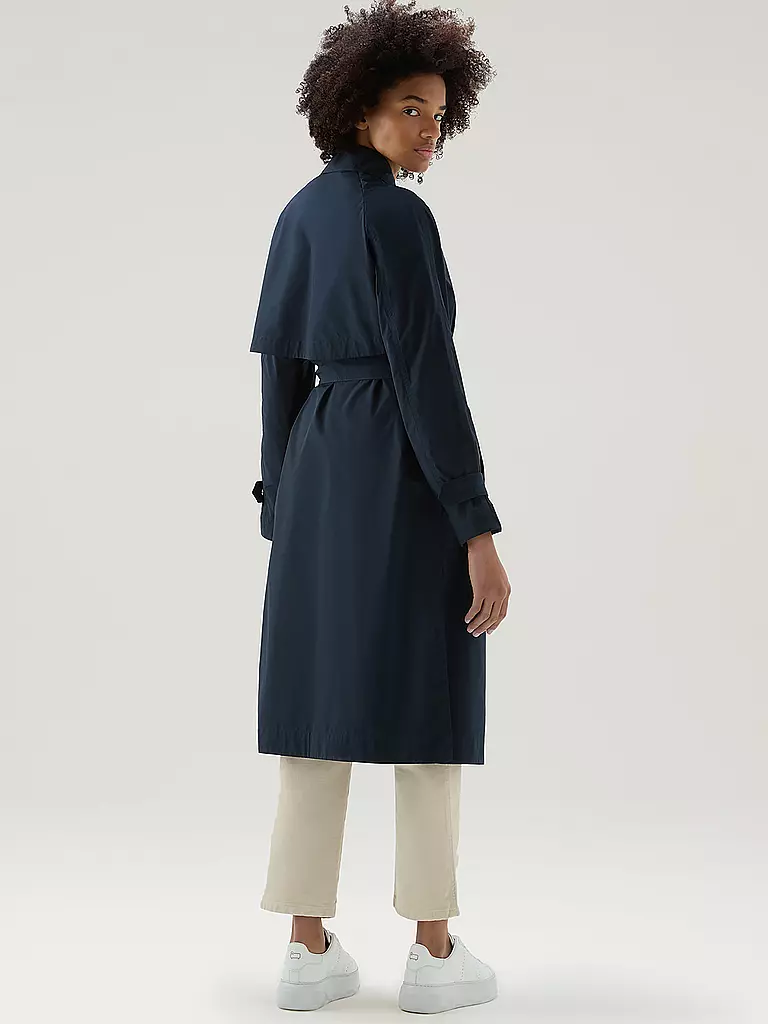 WOOLRICH | Trenchcoat | dunkelblau