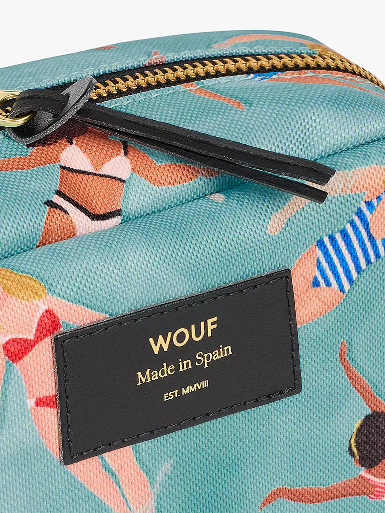 WOUF | Kosmetiktasche - Beauty Bag Swimmers | hellblau
