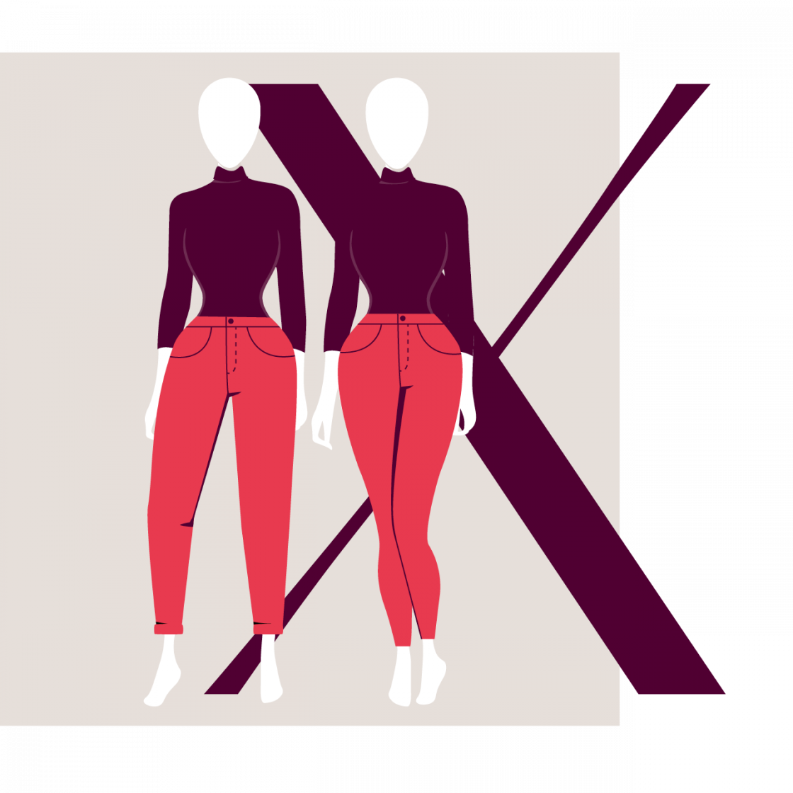 Jeans-Typen_Formate_X Jeans-Typen_Formate_X