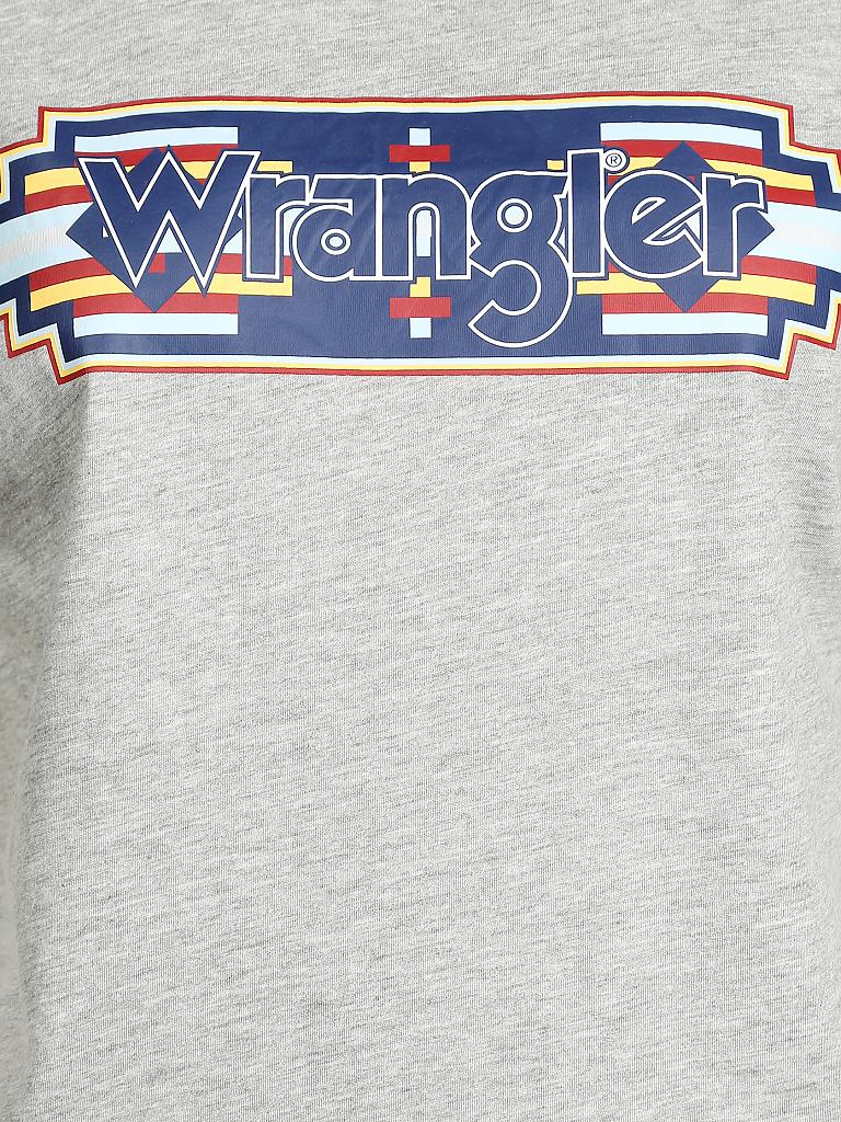 WRANGLER | T-Shirt | grau