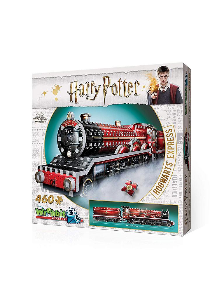 WREBBIT | 3D-Puzzle - "Harry Potter" - Express Zug (460 Teile) | transparent