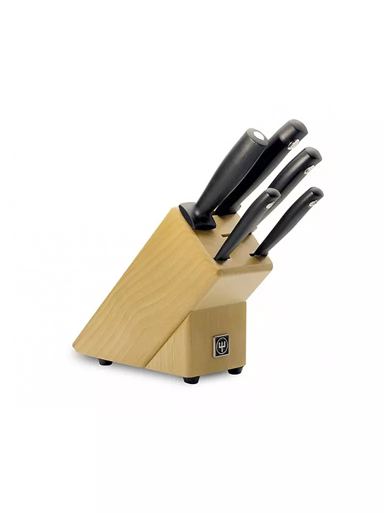 WUESTHOF | Messerblock Silverpoint 6tlg  | schwarz