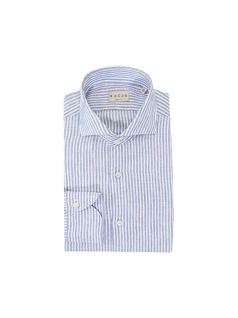 XACUS Leinenhemd Tailor Fit weiß | 42