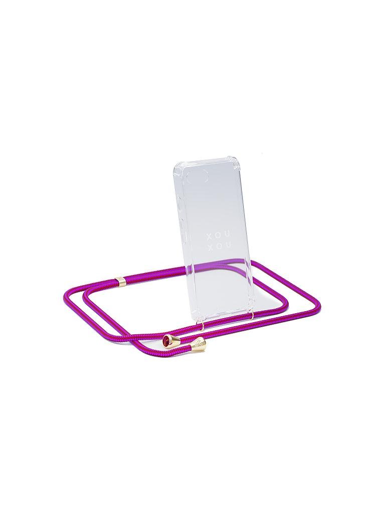 XOUXOU | Handykette mit Hardcase "IPhone 7/8 / Samsung Galaxy S9" | pink
