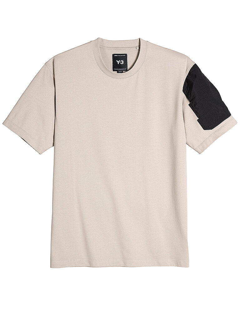 Y-3 T-Shirt  beige | M